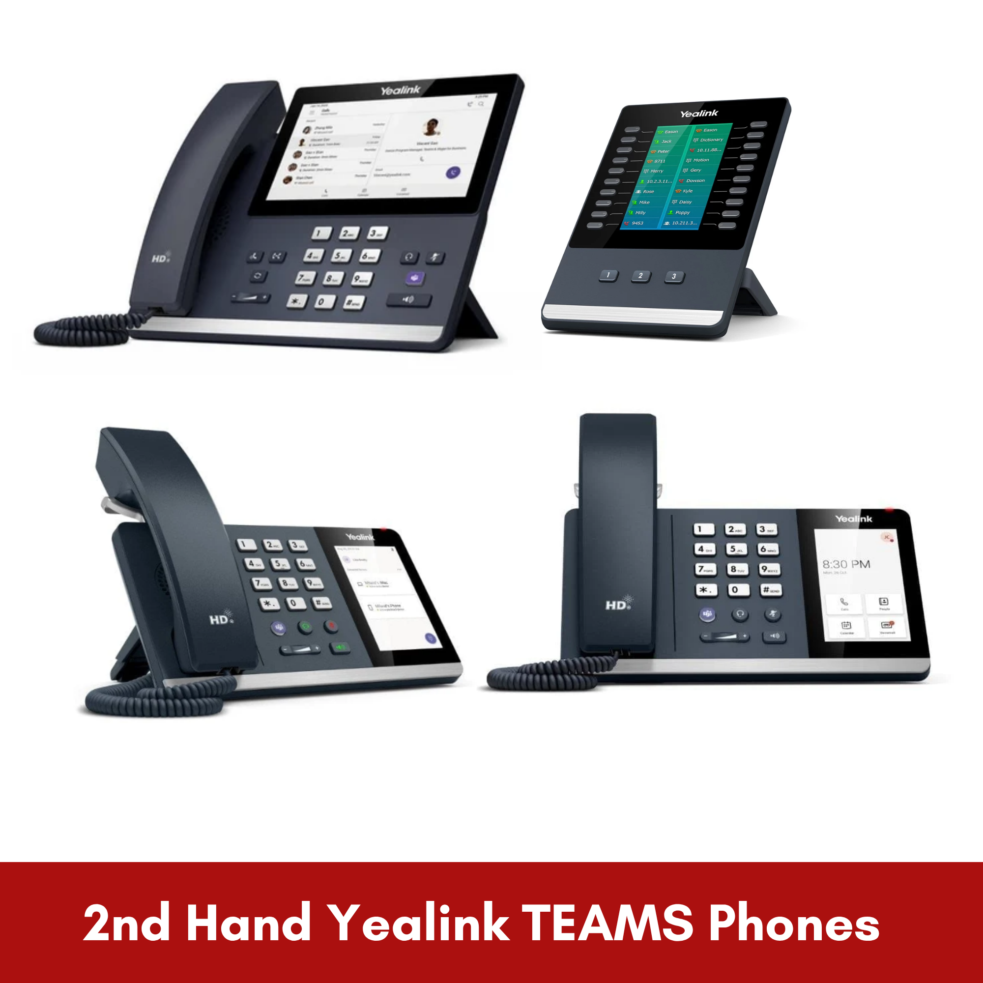 Second-Hand Yealink TEAMS Phones